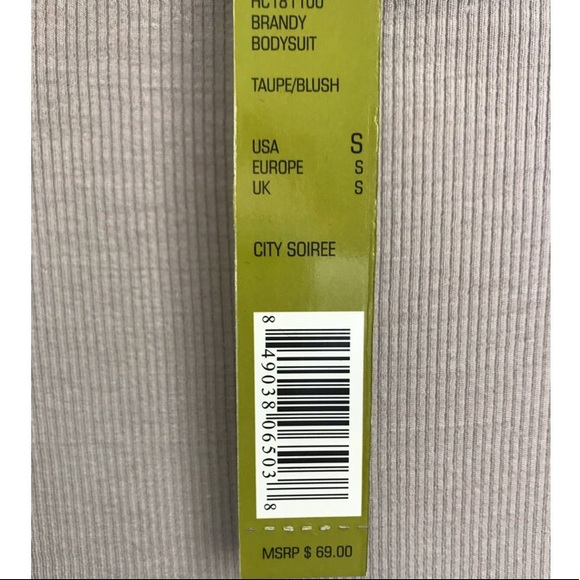 Gianni Bini Brandy Rib Knit Bodysuit - Picture 6 of 6